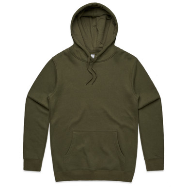 Army green pullover hoodie