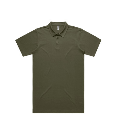 Army green polo shirt