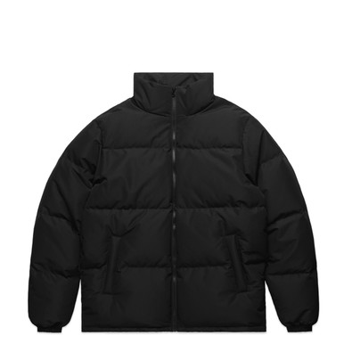 Black puffer jacket